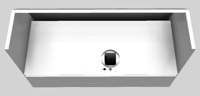 Vent-A-Hood® 48" White Wall Mounted Range Hood-2