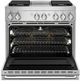 JennAir® NOIR™ 36" Stainless Steel Pro Style Dual Fuel Range-1