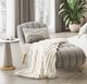 Michael Amini® St. Charles Dove Gray Chaise-1
