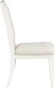Magnussen Home® Willowbrook Egg Shell White/Natural Dining Side Chair with Upholstered Seat and Back-2