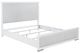Coaster® Gracemont 5-Piece Light Gray/White California King Panel Bedroom Set-0
