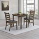 ACME Furniture Damica 2-Piece Walnut Side Chair Set-1