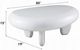 ACME Furniture Charlene White High Gloss End Table-3