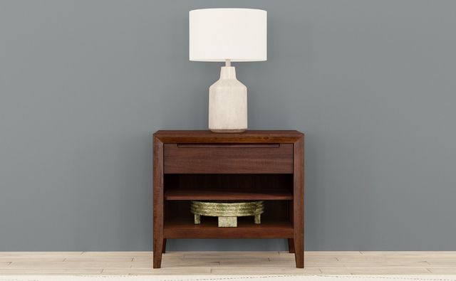 A-America® Ralston Dark Amber Nightstand-1