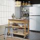 homestyles® General Line Brown Kitchen Cart-2