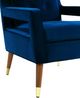 TOV Furniture Draper Navy Velvet Chair-3