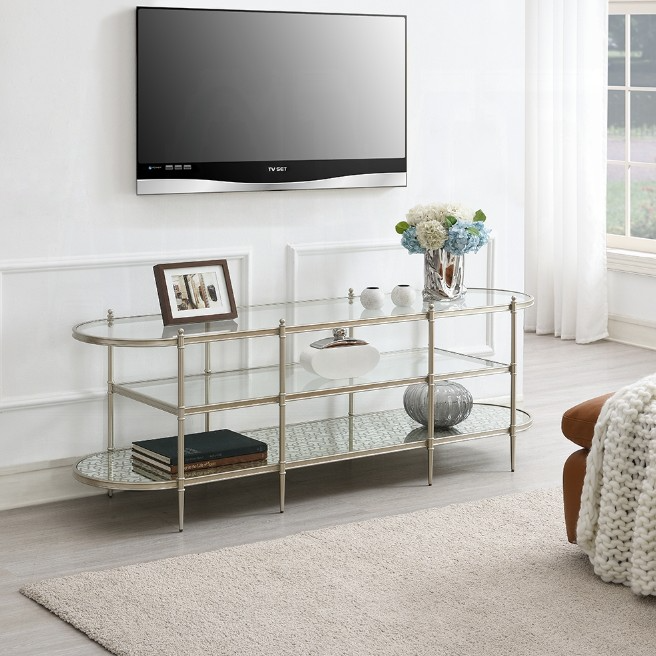 Acme Furniture Zaba TV Stand - Thumbnail 2