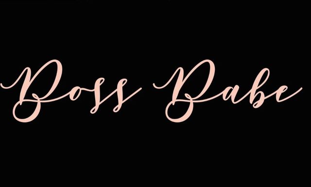 Classy Art Boss Babe by Anna Quach Wall Art-1
