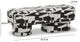 TOV Furniture Lena Black/White Bench-2