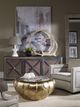 Vanguard® Furniture Thom Filicia Home Corinthian Club Upholstered Floor Mirror-4