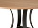 Artisan & Post by Vaughan-Bassett Crafted Cherry Dining by Ben & Erin Napier Bleached Cherry 60" Round Table with Black Base-3
