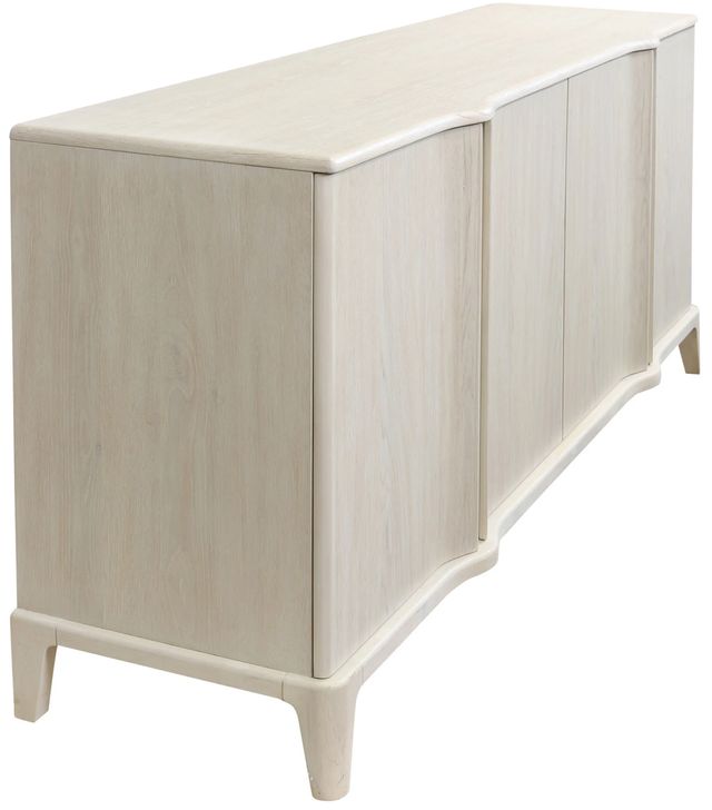 Stylecraft White 4-Door Sideboard-1