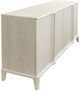 Stylecraft White 4-Door Sideboard-1