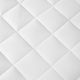 Olliix by Madison Park White Twin Quiet Nights 100% Cotton Sateen Waterproof Diamond Quilting Down Alternative Mattress Pad-4