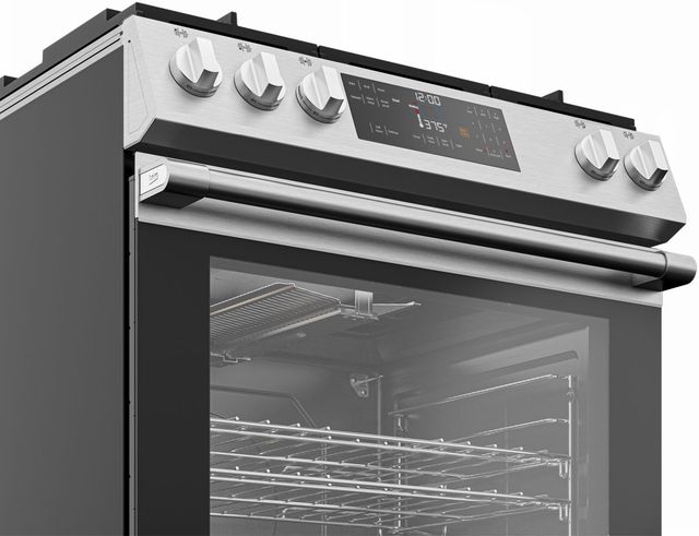 Beko 30" Stainless Steel Slide In Gas Range-2