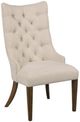Kincaid® Commonwealth Higgins Brown/White Upholstered Host Chair-0