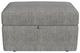 Flexsteel® Flex Gray Square Storage Ottoman-1