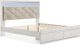Signature Design by Ashley® Altyra 4-Piece White Queen Upholstered Storage Bed Set-1