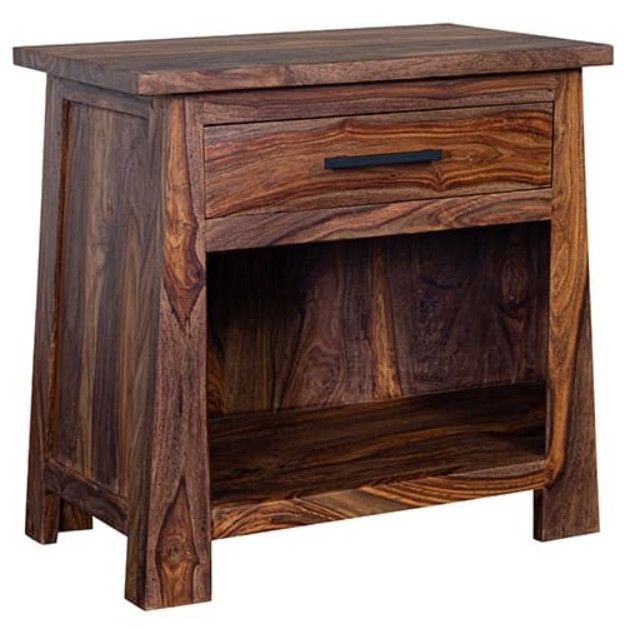 Porter International Designs Kalispell Harvest Nightstand -0