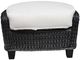 CabanaCoast® Customizable Hudson Wicker Outdoor Ottoman-1
