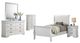 Coaster® Louis Philippe 5-Piece White Twin Bedroom Set-0