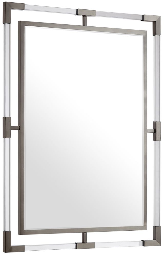 Meridian Furniture Ghost Chrome Mirror-0