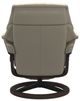 Stressless® by Ekornes® Customizable Reno Small Manual Recliner and Ottoman with Signature Base-3