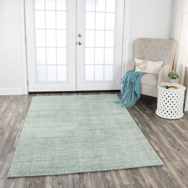 Rizzy Home Grand Haven Aqua 8' x 10' Rug-2