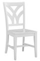 John Thomas Furniture® Hampton Pure White Palm Side Chair-0