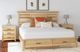 A-America® Gallagher Natural King Storage Panel Bed-1