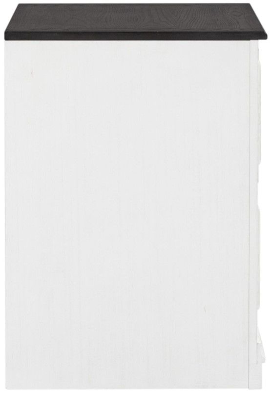 Liberty Furniture Allyson Park Charcoal/Wirebrushed White Bunching Lateral File Cabinet-3