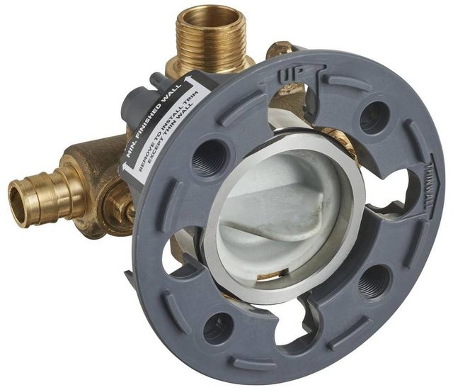 American Standard Flash® Shower Rough-In Valve with PEX Inlets/Universal Outlets and Screwdriver Stops for Cold Expansion System-1