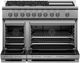 Cuisinière biénergie style Pro de 48 po Fisher & Paykel® série 9 de 6.9 pi³ - Acier inoxydable-1