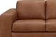 Leather Italia™ Savino Inglewood Vintage Brown Derby Loveseat-1