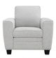 Furniture of America® Enea Light Gray Chair-0