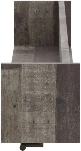 Signature Design by Ashley® Neilsville Multi Gray Wall Mounted Coat Rack with Shelf-3
