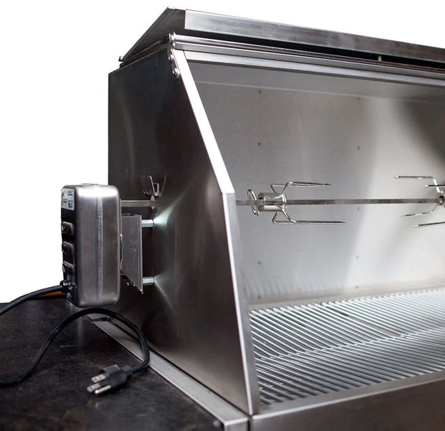 Hasty Bake Small Stainless Steel Rotisserie Kit-0