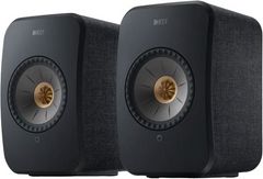 KEF LSX II 4.5" Carbon Black Powered Stereo Speakers