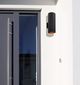 YHD Hillsdale Matte Black 2-Light Exterior Lighting-1