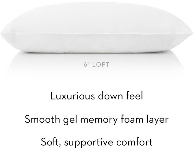 Malouf® Z® Gelled Microfiber® + Gel Dough® Layer Pillow-2