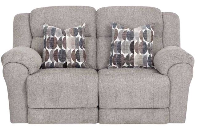 Franklin™ Keaton Contend Pepper Manual Rocking Reclining Loveseat-3