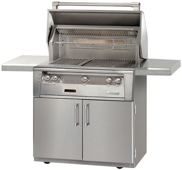 Alfresco™ 36" Standard Grill Cart-Stainless Steel-0