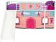 dhp furniture® Princess Castle Multi-Colored Youth Bed Curtain Set-1