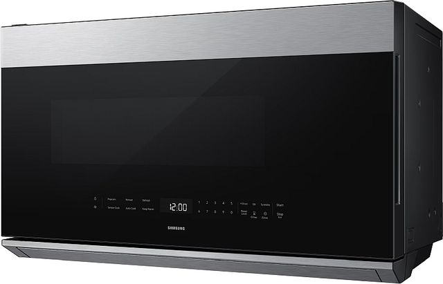 Samsung 30" 2.1 Cu. Ft. Black Over the Range Microwave with Dual Ventilation-2