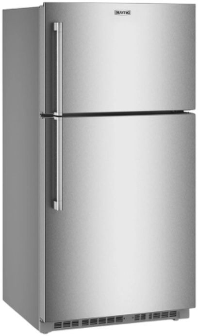 Maytag® 33" 21.3 Cu. Ft. Fingerprint Resistant Stainless Steel Top Freezer Refrigerator -1