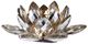 A & B Home Gold Large Lotus Candle Holder-4