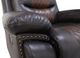 New Classic® Home Furnishings Nikko Brown Manual Glider Recliner-4