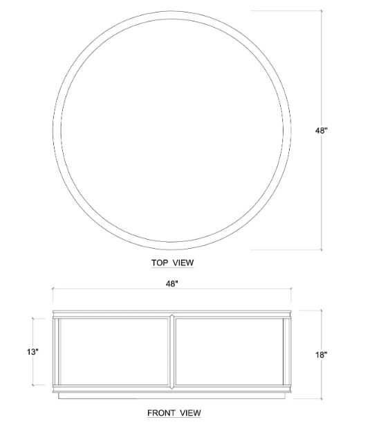 Bramble Customizable Cohan Coffee Table-1