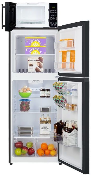 Summit® 2 Piece Black Kitchen Package -1