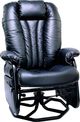 PEL International PEL 17 Series Black Manual Recliner-0